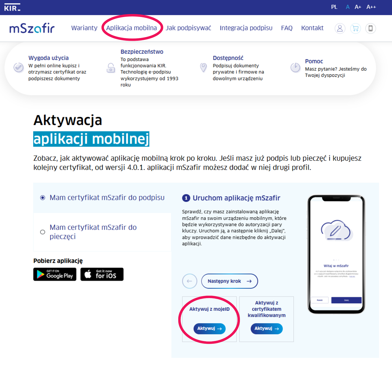 odblokowanie aplikacji mSzafir.png [1.01 MB]
